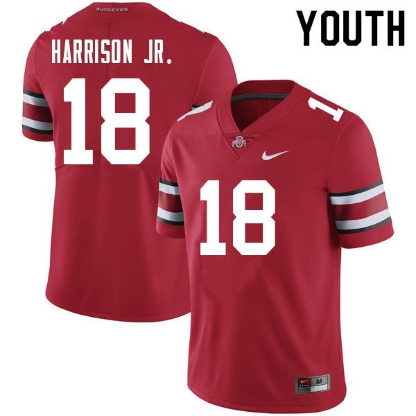 Ohio State Buckeyes #18 Marvin Harrison Jr. Youth University Jersey Red OSU129618